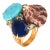 Natasha Ring in Turquoise, size 5 For Sale