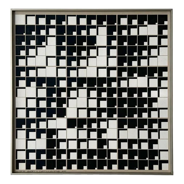Enzo Mari, Variation 719, Serigraph, 1963 For Sale