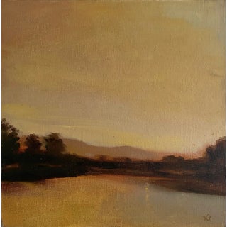 "Headwaters" Landscape Oil Painting on Canvas by Valta Us For Sale