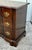 Drexel Drexel Mahogany Bachelors Chest Three Drawer Block Front Georgian Dresser 70s For Sale - Image 4 of 14