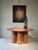 A Beautiful 1970s Red Travertine Table by Mario Bellini. This handsome table stands well on it's 5 columns with lovely...