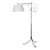 1940s French Adjustable Iron Floor Lamp For Sale