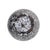 A blend of white, black, and bronze creates a rich and layered effect. The bronze detailing adds a subtle sparkle,...
