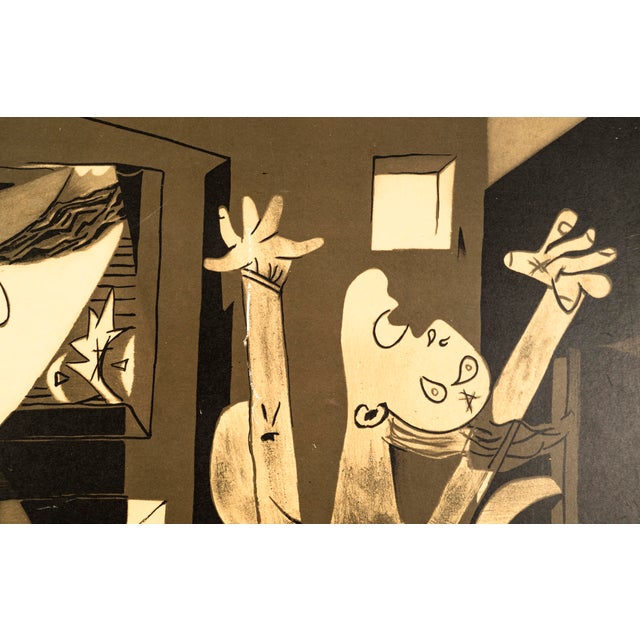 Reproduction of Guernica after Picasso, 1970s For Sale - Image 9 of 11