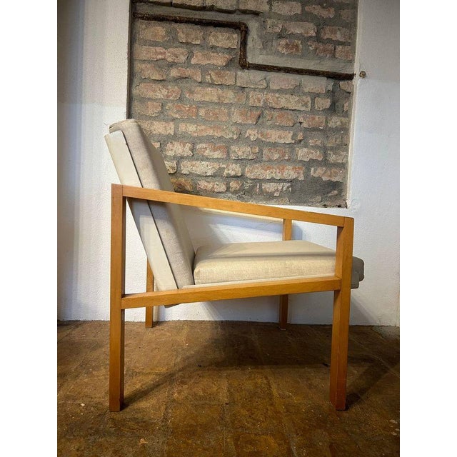 Rare Easy Chair by Hein Stolle, manufactured by Spectrum in the Netherlands. The design impresses with its minimalist...