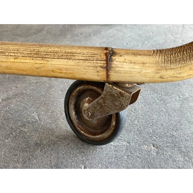 Vintage Bamboo Trolley, 1940s For Sale - Image 17 of 18