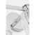 Traditional AERIN for Visual Comfort Signature Asalea Triple Vanity Light in Polished Nickel with Clear Glass For Sale - Image 3 of 8