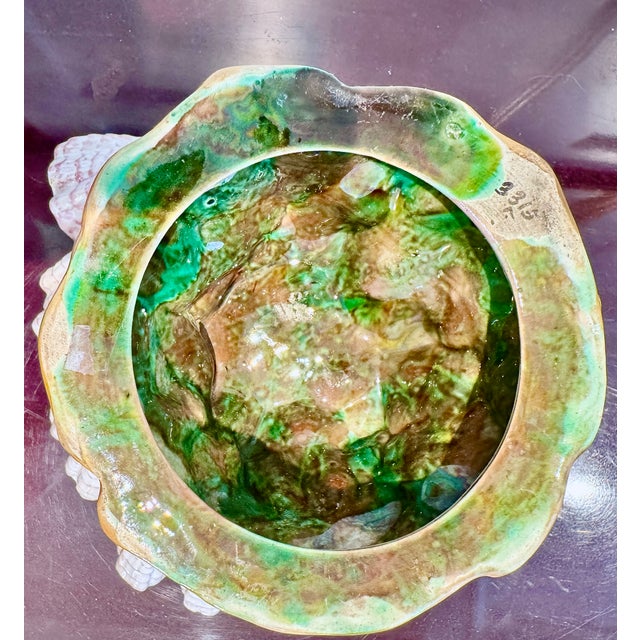 English Majolica George Jones Shell Centerpiece Jardinière, 19th Century For Sale - Image 13 of 16