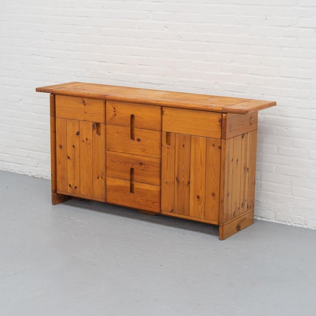 Pine Sideboard by Silvio Coppola for Fratelli Montina, 1960s For Sale - Image 17 of 17