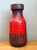 Red Vintage West German Red Drip Glaze Ceramic Vase For Sale - Image 8 of 13
