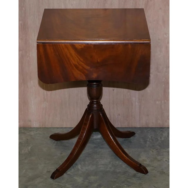 Extending Hardwood Card Table from Bevan Funnell For Sale - Image 11 of 18