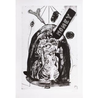 Damien Deroubaix, The Artist, 2017, Etching For Sale