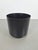 Black Round Planter on Wheels by Anna Castelli for Kartell, 1970s For Sale - Image 3 of 9