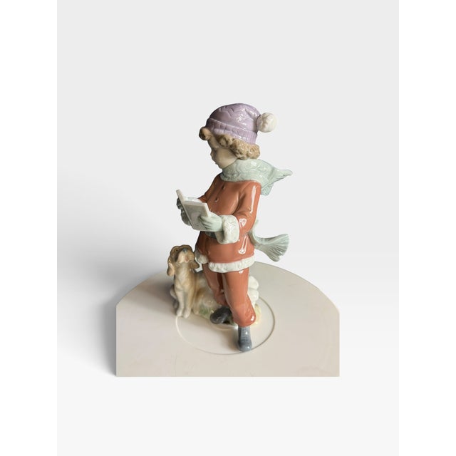 Lladró, A Christmas Duet Figurine, 2000, Porcelain For Sale - Image 3 of 10