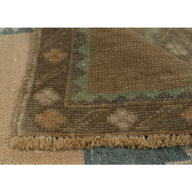 Turkish Mini Rug Oriental Hand Knotted Vintage Rug 1'6" x 2'9" #21219 For Sale In Houston - Image 6 of 8
