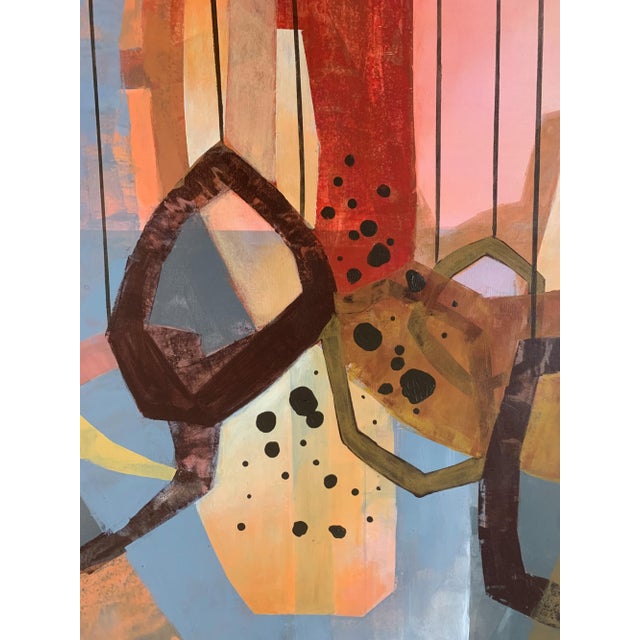 Early 21st Century Anna Masiul-Gozdecka, A Calyx, 2024, Acrylic on Canvas For Sale - Image 5 of 6