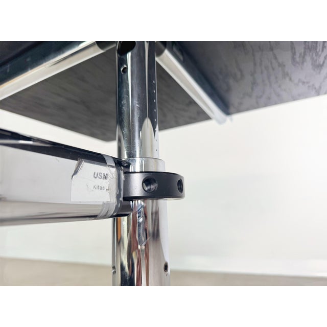 Desk Kitos M Plus in Black Oak from Usm Haller For Sale - Image 14 of 17