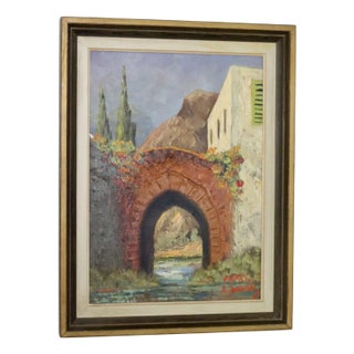 Bernt Johnson, Lapri, Russia, 1950s, Oil, Framed For Sale