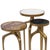 Traditional Regina Andrew Mixer Aluminum Tables, Brass - Set of 3 For Sale - Image 3 of 8