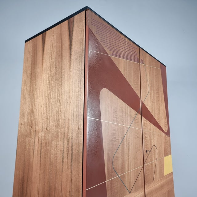 Vintage Wardrobe in Beech, 1970s For Sale - Image 13 of 14