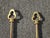 Vintage Brass Fireplace Tools With Eagle Motif and Marble Base ~ French Country For Sale - Image 14 of 16
