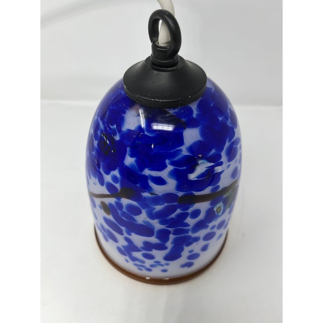 2010s Murano Glass Pendant Bar Light For Sale - Image 5 of 7