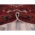 1960 9'10"x12'6" Sceptre Red Pure Wool Vintage Persian Heriz Hand Knotted Clean Rug For Sale - Image 9 of 12