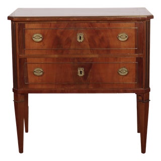 19th Century Italian Mahogany Commode For Sale