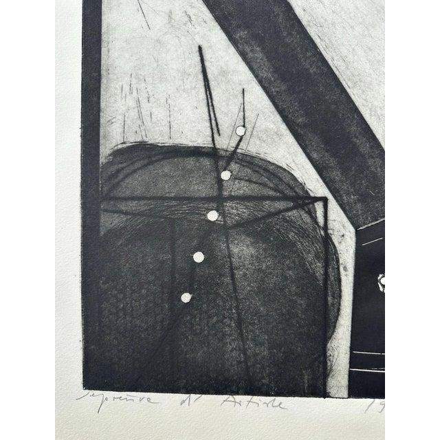 Karl Fred Dahmen, Épreuve dArtiste, 1971, Etching For Sale - Image 9 of 13