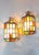 Mid-Century Modern Lead and Stained Glass Wall Sconces, 1970s, Set of 2 For Sale - Image 3 of 10