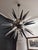Murano Trasparent and Black Sputnik 51 Glasses Chandelier, 1990s For Sale - Image 15 of 15