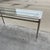 French Two-Tone Steel and Brass Console For Sale - Image 10 of 10