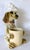 Vintage Limited Edition Whimsical Chef Beagle Dog Kitchen Utensil Holder For Sale In West Palm - Image 6 of 13