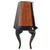 Vintage Postmodern Black Lacquer Console Table | Sculptural Leg Sofa Table For Sale - Image 14 of 18