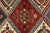 Yalameh Rug 3'5'' X 5'11'' Multicolor Wool Vintage Tribal Hand-Knotted Carpet For Sale - Image 9 of 12