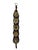 English Equestrian Five Horse Brass Leather Bridle Strap For Sale