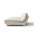 Modern Vintage Sculptural Chaise Lounge Pair With New Ivory Boucle Upholstery For Sale - Image 3 of 6