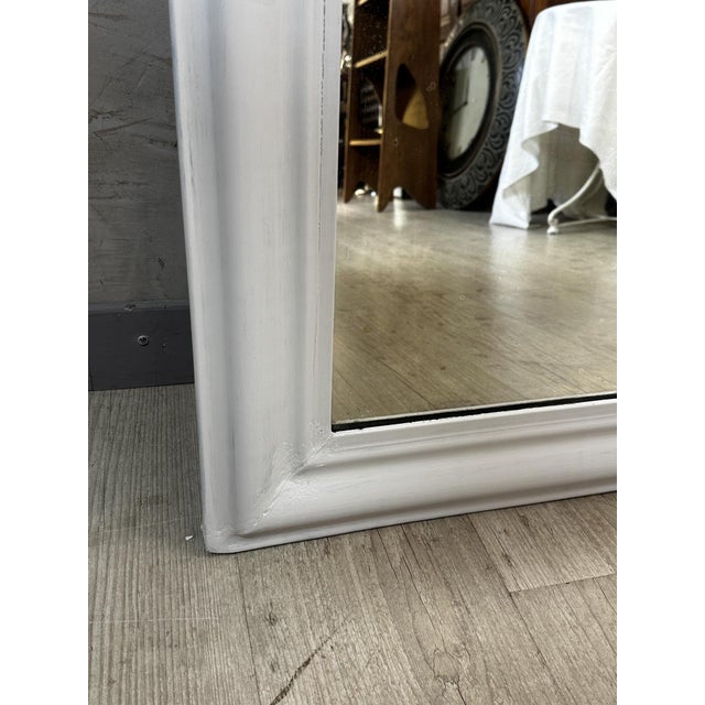 Antique Mirror with Wooden Frame, 1890s For Sale - Image 3 of 9