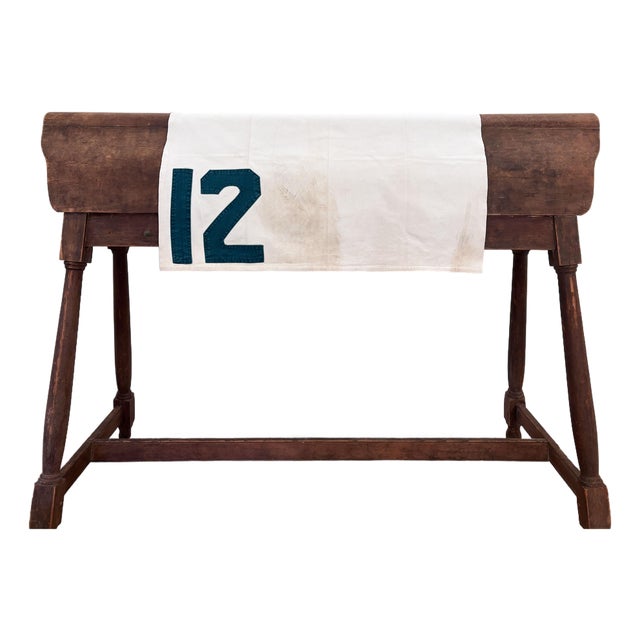 1960s Vintage Racehorse Saddle Cloth, #12 For Sale