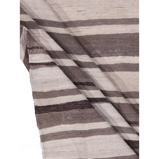 Textile Vintage Turkish Kilim Runner Rug , 5'1 X 10'4 For Sale - Image 7 of 9