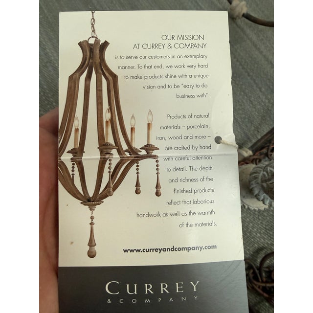 Currey & Co. Hannah Chandelier, Petite For Sale - Image 12 of 13