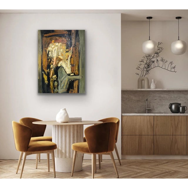 Contemporary Abstract Original Oil Painting For Sale - Image 11 of 11