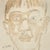 Léonard Tsuguharu Foujita 1886-1968 (Based on) &Self-portrait at Tita" Screen print signed in the plate Limited...