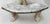 French Faux Bois Garden Table and Benches, 1960s, Set of 3 For Sale - Image 4 of 9
