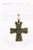 Byzantine A Delicate Byzantine Cross Pendant For Sale - Image 3 of 14