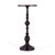 Spritely Home Accent Furniture Darien Outdoor Round Pedestal Side Table, Outdoor Bronze For Sale - Image 4 of 7