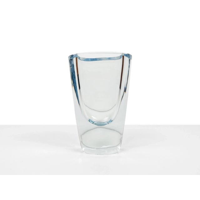 Small Swedish Crystal Vase by Strombergshyttan For Sale - Image 13 of 13