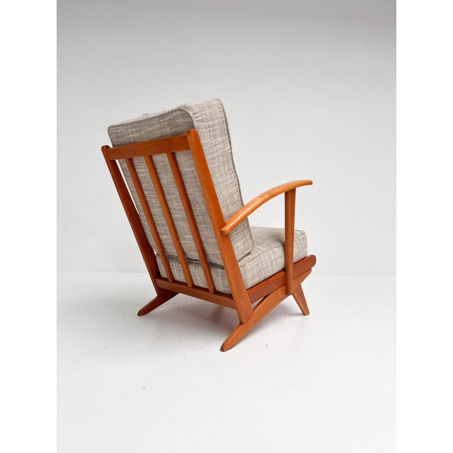 Mid-Century Spindle Lounge Chair, 1960s For Sale - Image 6 of 18