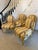 Antique Louis XVI French Giltwood Bergère Armchairs, 1920, Set of 4 For Sale - Image 4 of 17
