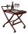 Vintage Mid-Century Teak Folding Tea Bar Cart – Danish Scandinavian Modern For Sale